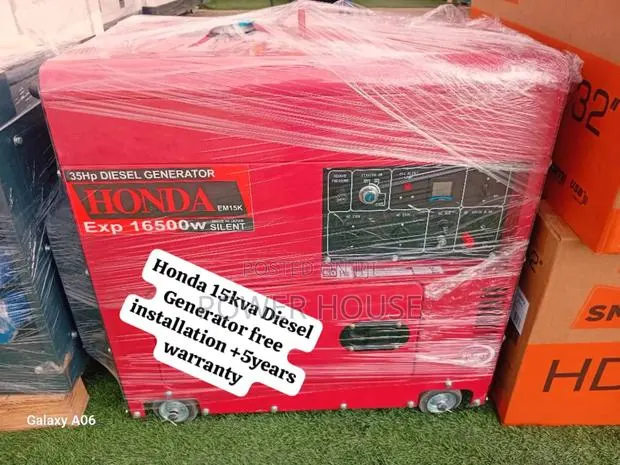 Parallel Ready Honda Diesel Generator 15kva Silent · Photo 1