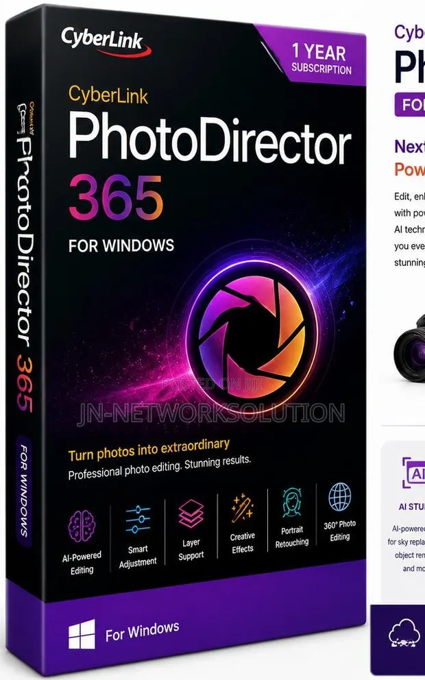 CyberLink PhotoDirector 365 for Windows 1 Year · Photo 1