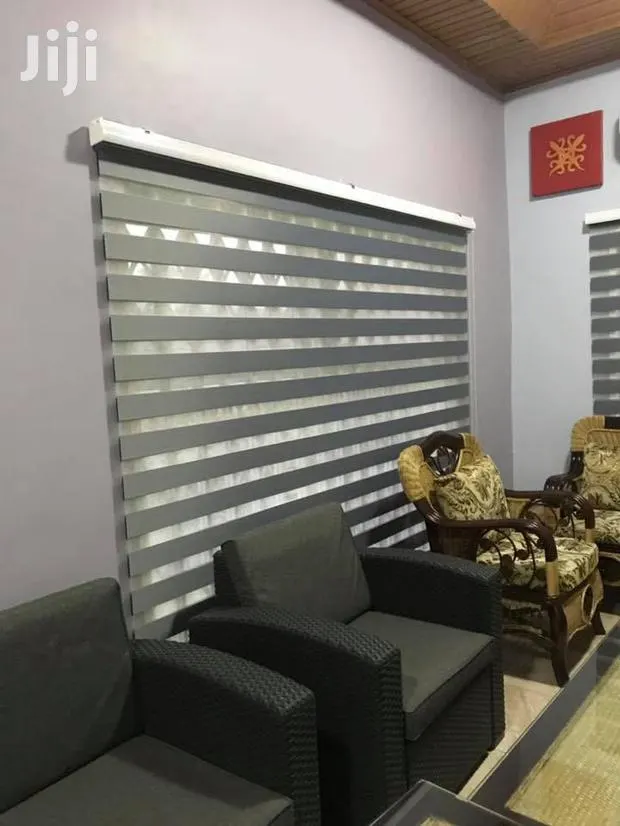 Ash Zebra Blinds for Home With Free Installation · Photo 1