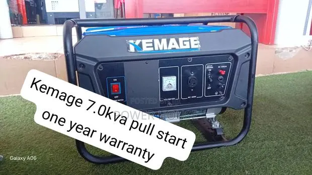 High-Performance Kemage 7.0kva Petrol Generator · Photo 1
