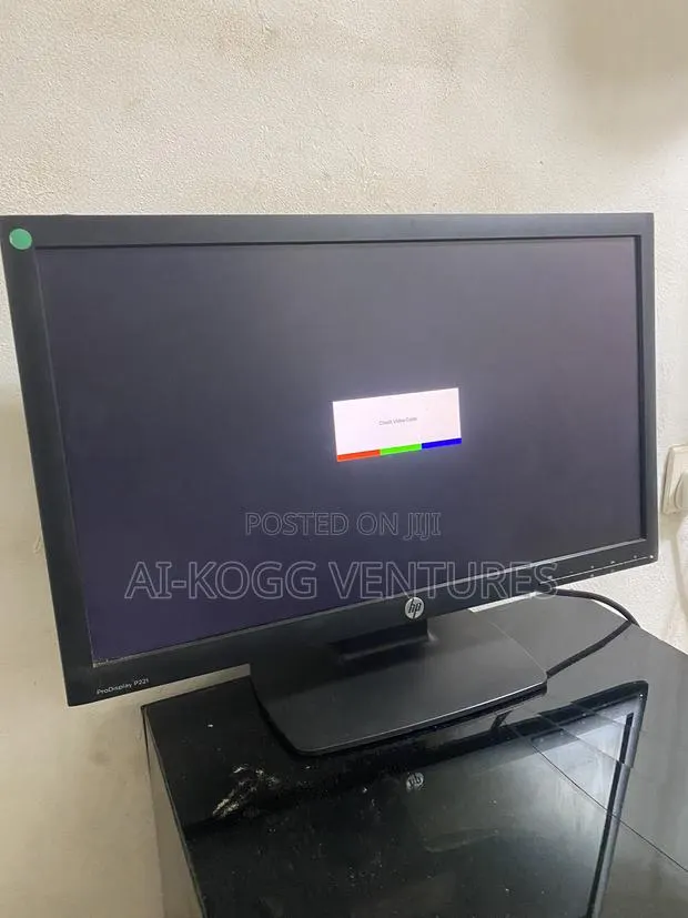 HP Black Monitor · Photo 1