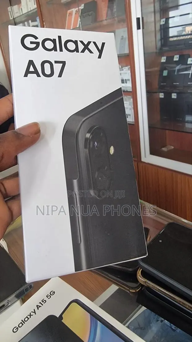 New Samsung Galaxy A07 128 GB Black · Photo 1
