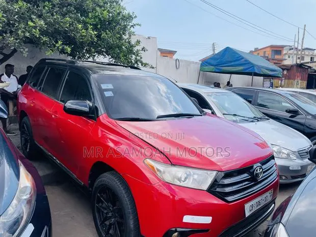 Toyota Highlander 2012 Red · Photo 1