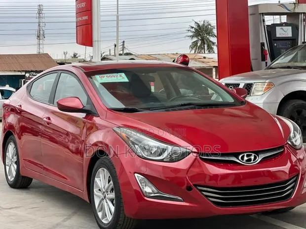 Hyundai Elantra Limited Sedan FWD (1.8L 4cyl 6A) 2016 Red · Photo 1