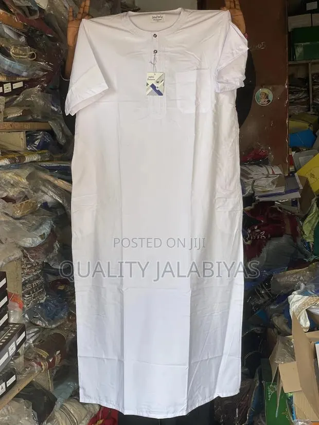 White Jalabiya Shortsleeves · Photo 1