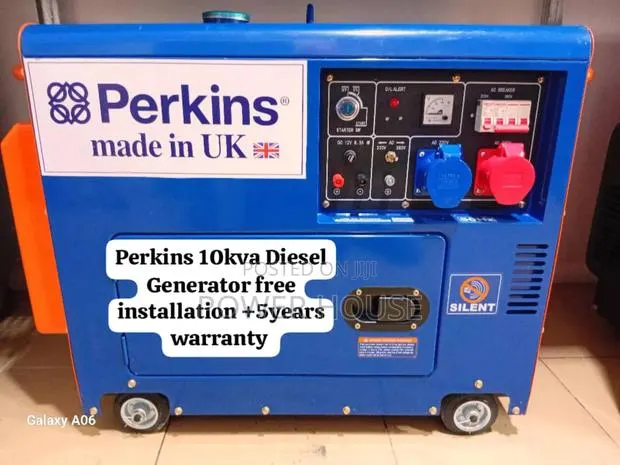 Infinite Current Perkins Diesel Generator 10kva Silent · Photo 1