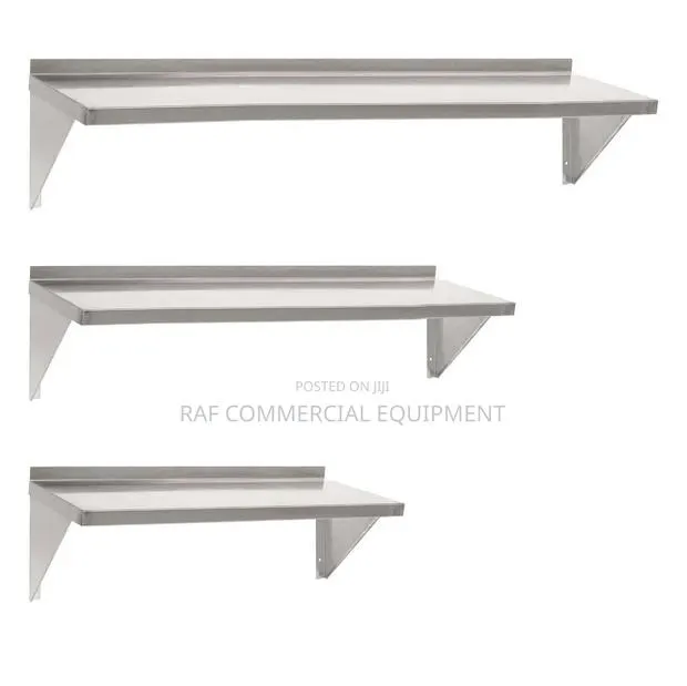 Commercial Stainless Steel Wall Shelf 180cm · Photo 1