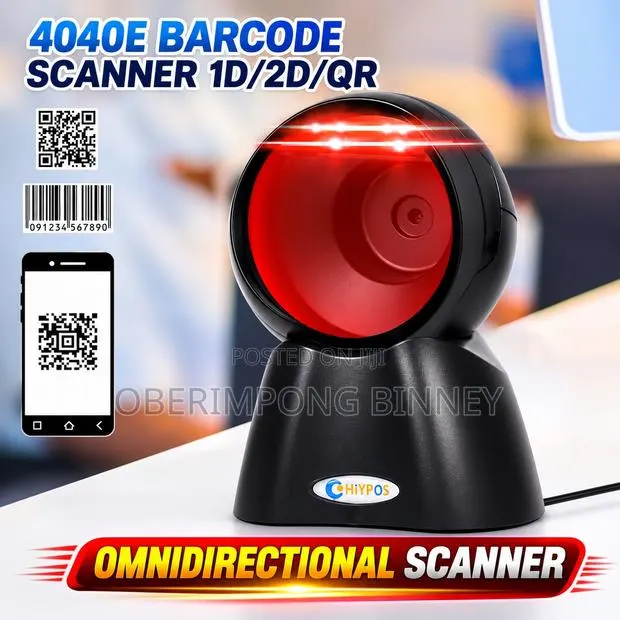 1/2d Omnidirectional Barcode Scanner · Photo 1