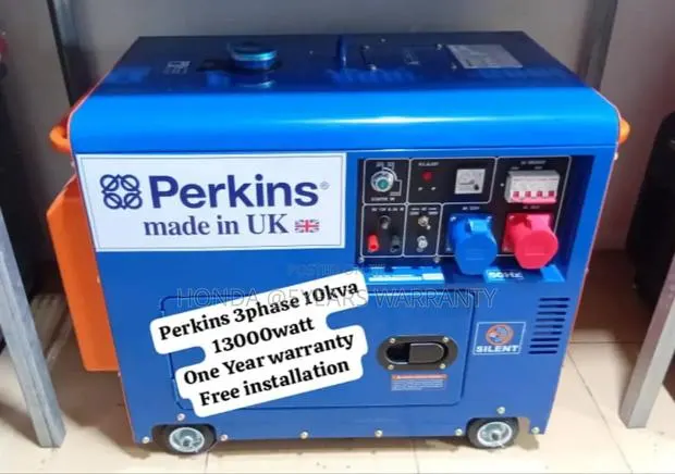 Green Energy Solutions Perkins 3phase 10kva 13000watt 10kva · Photo 1