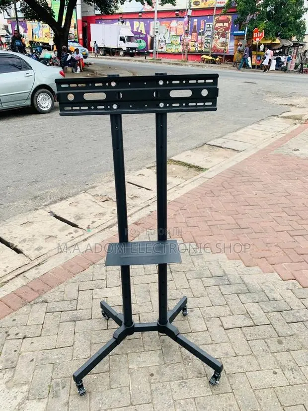 Brand New Mobile Tv Stand With Wheels for 32”-70” Tv(Black). · Photo 1