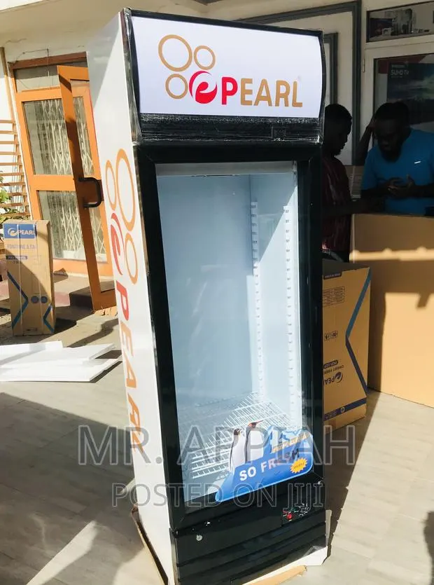 Free Standing Pearl PVC-28 Electric Display Fridge · Photo 1