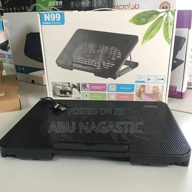 N99 Laptop Cooling Pad Fan 12-17 Inches · Photo 1