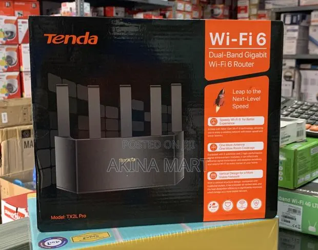 Tenda Ax1500 Dual-Band Gigabit Wi-Fi 6 Router · Photo 1
