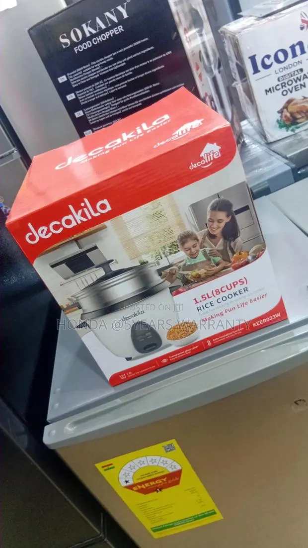 Bring Home the Reliable Decakila 1.5l Rice Cooker Today! · Photo 1