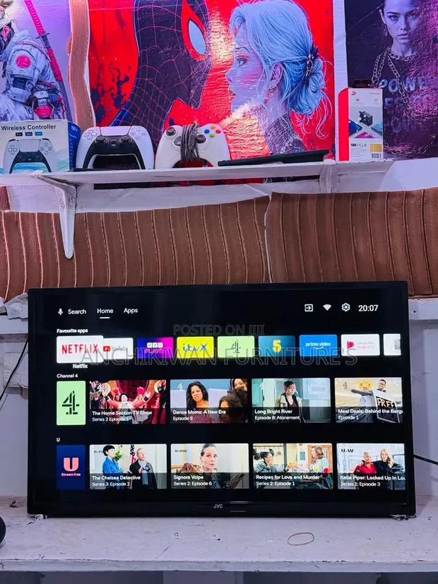 JVC Android 32inch Smart,Digital Satellite,Bluetooth,Netflix,Youtube · Photo 1