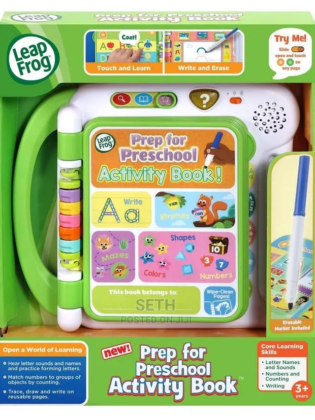 Children Kids Leapfrog Prep for Preschool Activity Book · Photo 1