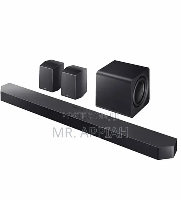 Brand New Samsung Q990f 11.1.4ch Dolby Atmos Sound Bar(Black) · Photo 1
