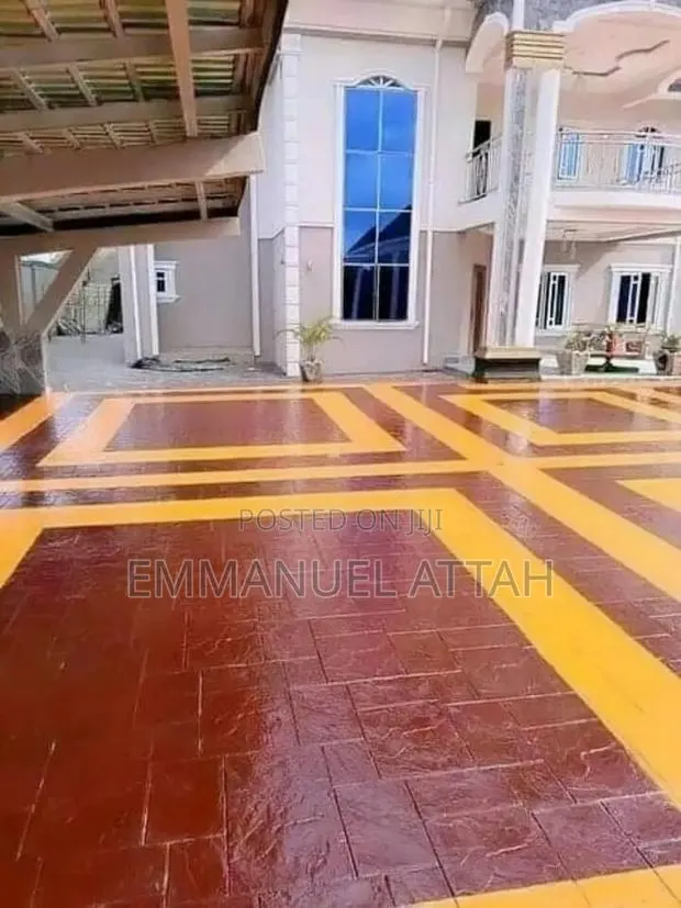 Concrete Floor Stamp Designing · Photo 1