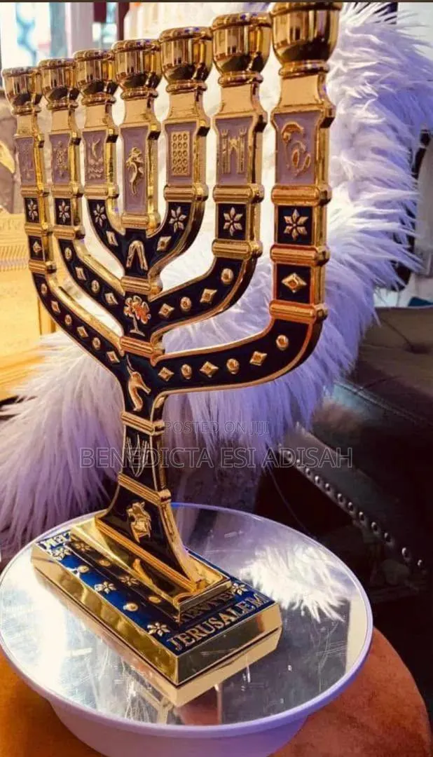 Jerusalem Gold Seven - Branch Menorah · Photo 1