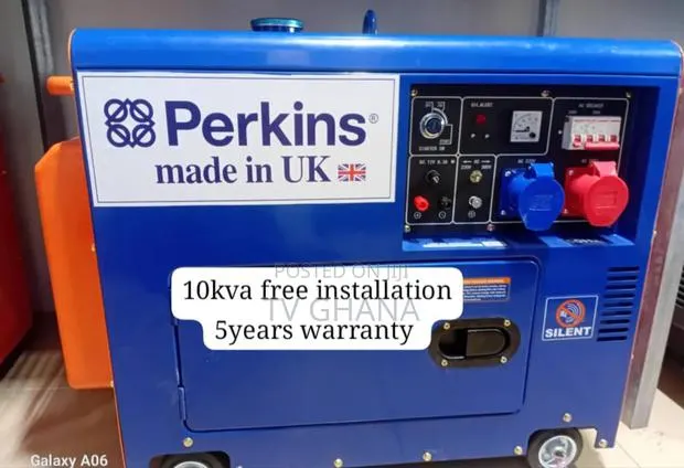 Pure Volt Perkins 10kva Diesel 13000watts Diesel Generator · Photo 1