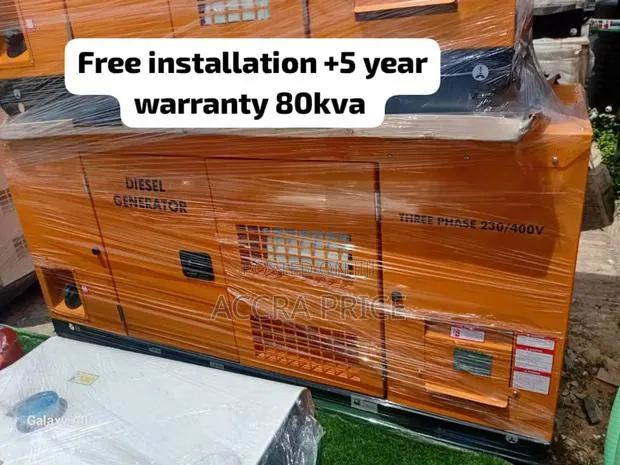 Energyflow 80kva Perkins Diesel Genset 70kw Compact Body · Photo 1