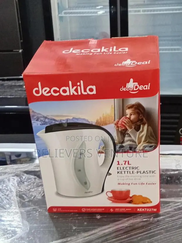 Make Tea Coffee in Minutes With Decakila 1.7l Kettle · Photo 1
