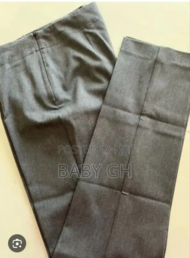 Slim Fit M S Grey Trousers · Photo 1