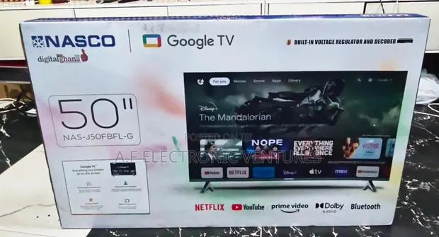 Nasco 50-Inch Google Android Smart TV · Photo 1