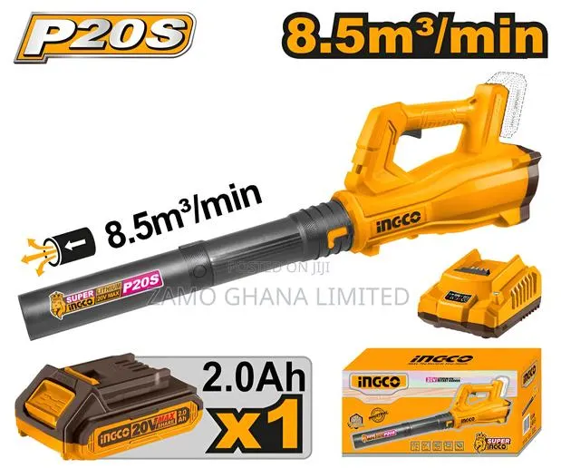 Lithium-Ion Blower 20v With Battery Charger - Cabli203235 · Photo 1