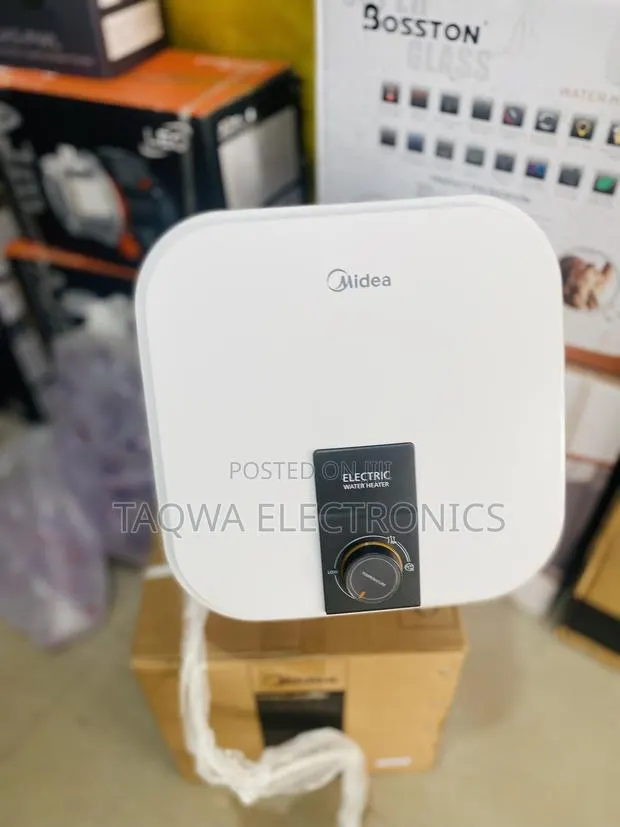 Safe Midea 15l Water Heater · Photo 1