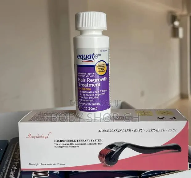 Equate Minoxidil + Derma Roller for Women Hair Growth · Photo 1