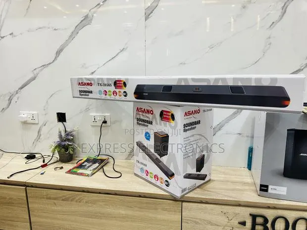Unique New Black With Woofer Asano Tk 2056 Sound Bar · Photo 1
