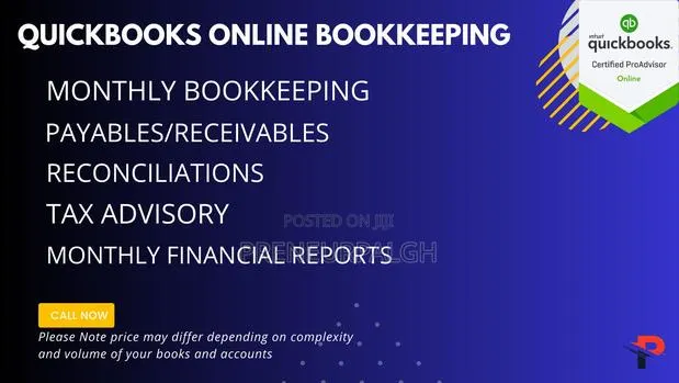 Quickbooks Online Remote Bookkeeping Service