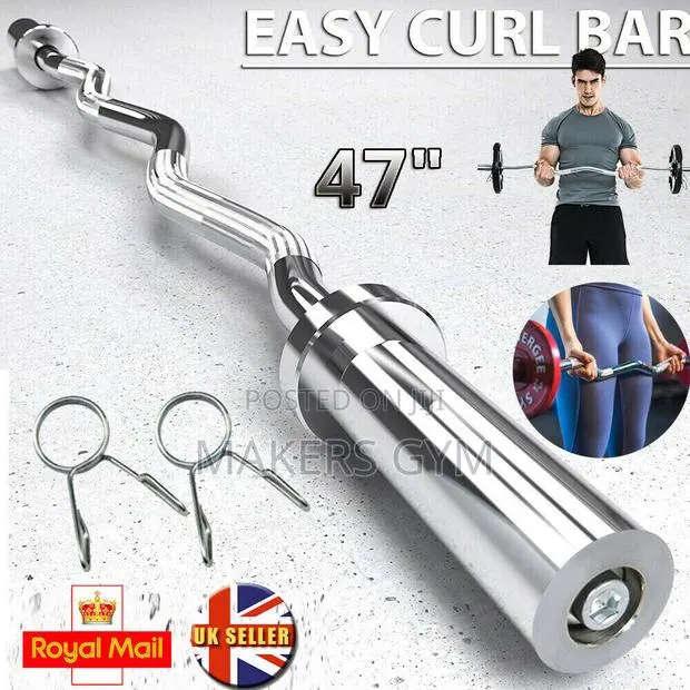 Weight Bar Curl OLYMPIC (Spring LOCKS) · Photo 1