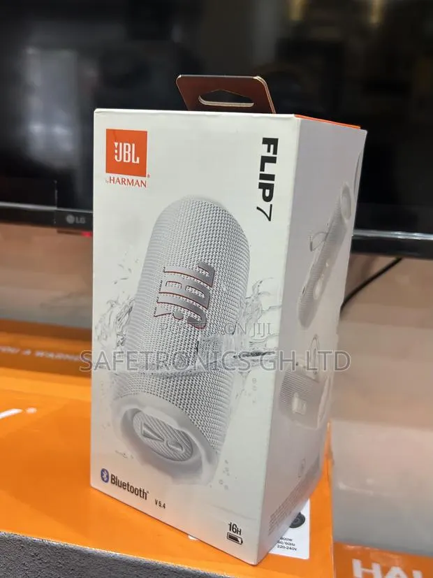 Long Lasting ~~< Flip 7 Bluetooth JBL Wireless Grey Speaker · Photo 1