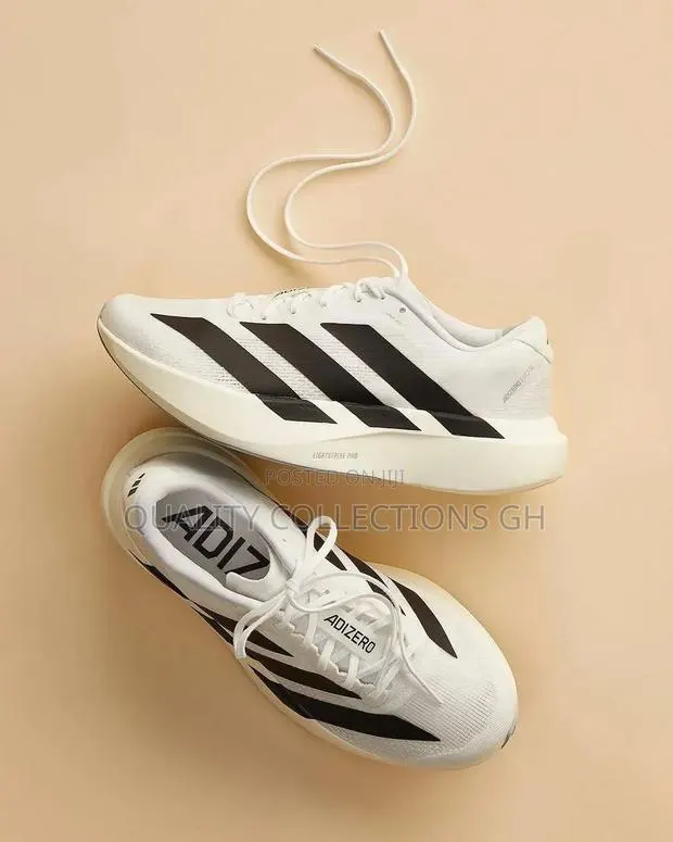 Adidas Adizero White and Black · Photo 1
