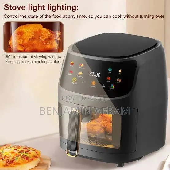 Stove Light Silver Crest Air Fryer · Photo 1