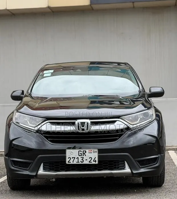 Honda CR-V LX 4dr SUV (2.4L 4cyl CVT) 2017 Black · Photo 1