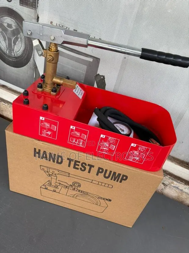 Brand New Hand Test Pump for Your Plumbing Work · Photo 1