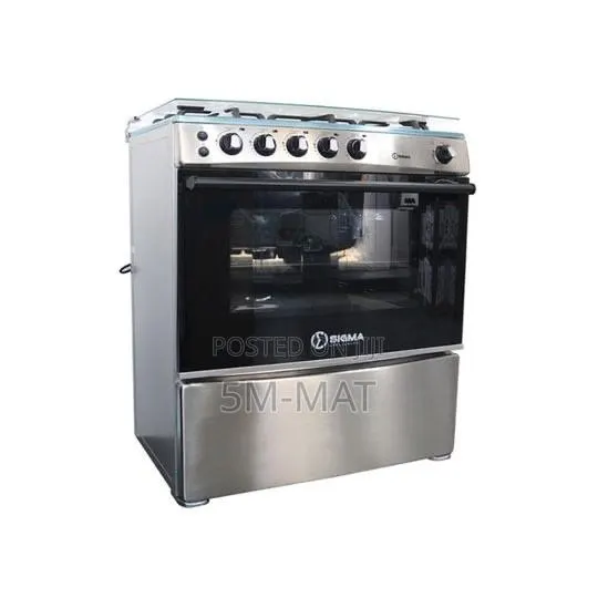 Sigma SGC-M8060G-SS 5 Burner Gas Cooker · Photo 1