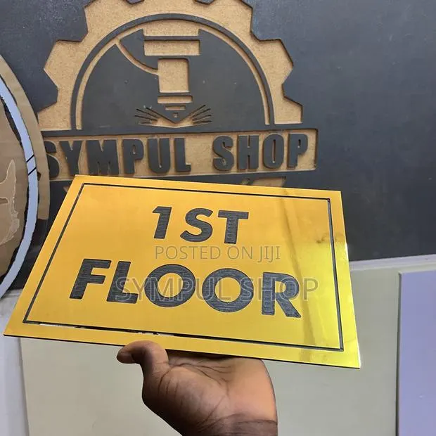 Gold Door Labels · Photo 1