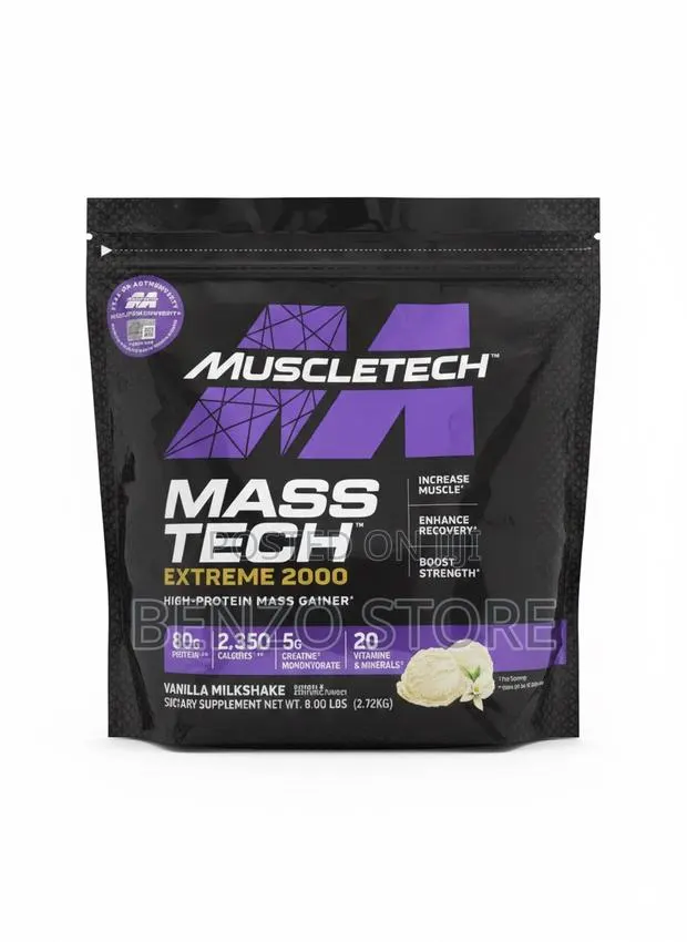 Muscletech Extreme Mass Gainer Protein Powder – Best Weight Supplement · Photo 1