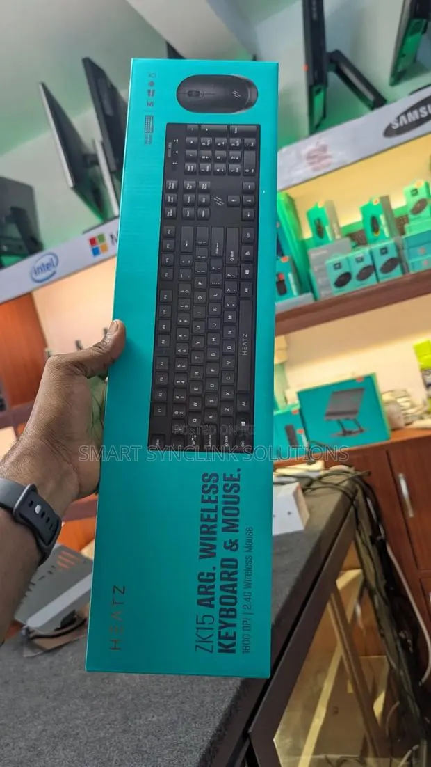 Wireless Keyboard Mouse, Heatz Zk15 · Photo 1