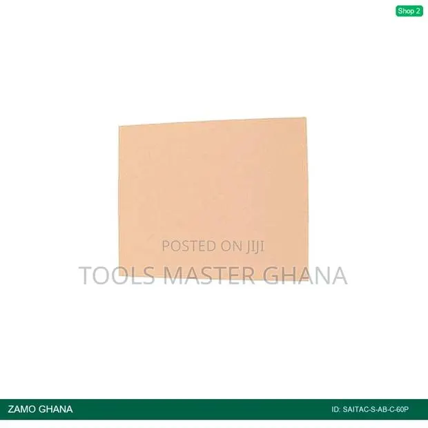 Abrasive Paper Beige 230x280 60p Sabc - Saitac-S-Ab-C-60p · Photo 1