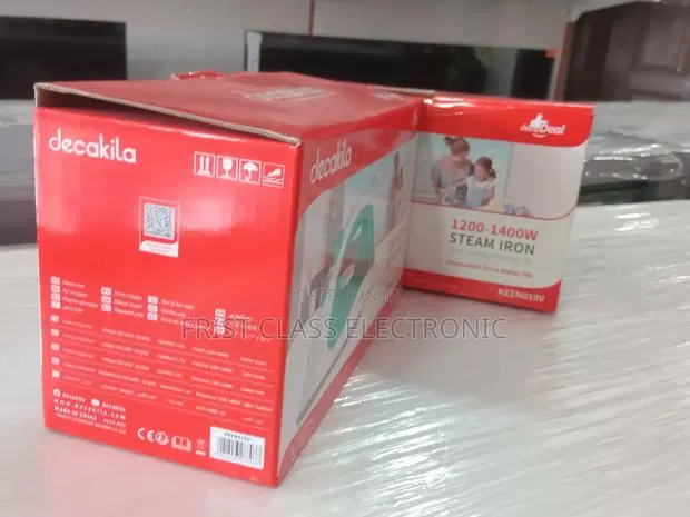 Decakila Steam Iron – Everyday Ironing, Perfect Flow · Photo 1