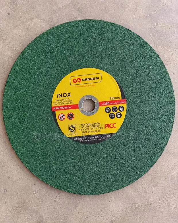 GAODESI 14 Inch INOX Cutting Disc 350mm for Stainless Steel · Photo 1