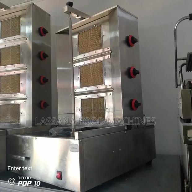 3 Burner Shawarma Machine Gas · Photo 1