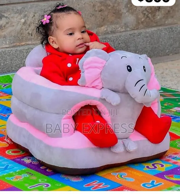 Baby Sit-Up Support Cushion Toy – Soft Plush Learning Seat for Infants · Photo 1