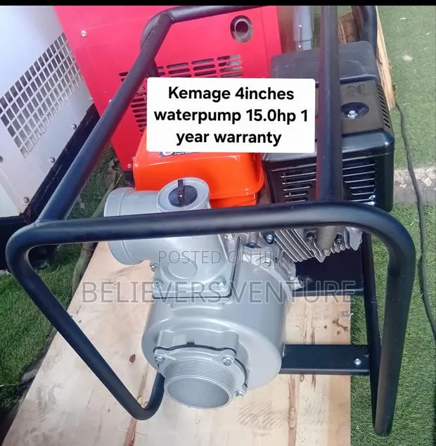 Kemage 15HP 4-Inch Water Pump – Dependable Water Pumping Suppo · Photo 1