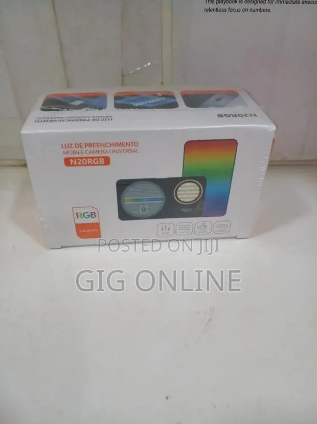 N20 RGB Rechargeable Led Light · Photo 1